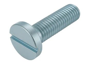  4.8 galv. verz. Flachkopfschrauben ISO 1580 1167 3 mm