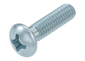  4.8 galv. verzinkt Flachkopfschraube ISO 7045 1171 2 mm