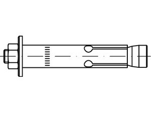Fischer ZYKON-Durchsteckanker FZA