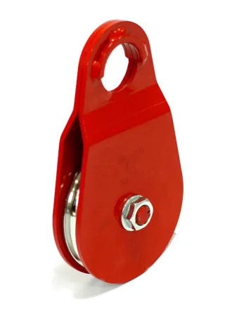 Lamm Seilrolle Typ SRL-B mit beweglichen Seitenblechen