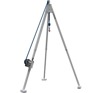 Schilling  Aluminium Dreibaum mit Handwinde  1000 