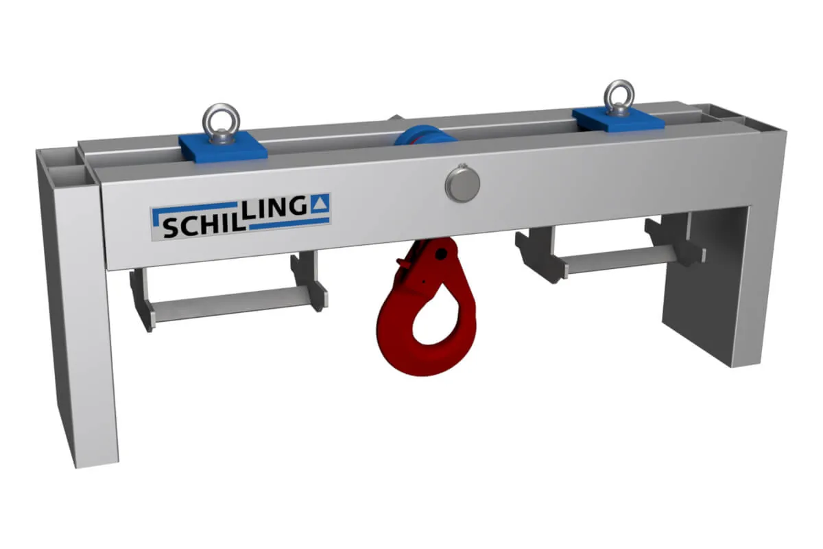 Alu-Staplertraverse 1,5t Ansicht 1 Alu-Staplertraverse 1,5t Ansicht 2