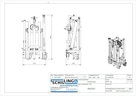 Schilling Alu-Multilift - 2in1 PDF Massblatt