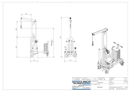 Schilling Alu-Multilift 2in1 mit Kontergewicht PDF Massblatt