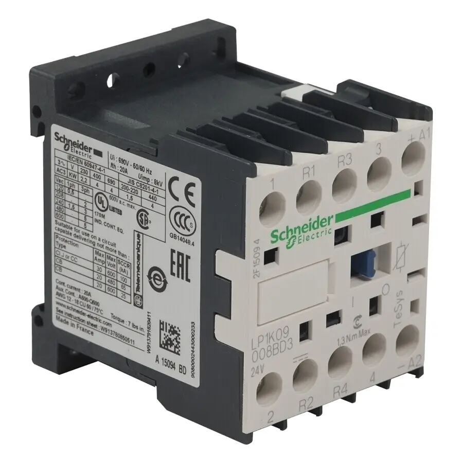 Leistungsschütz LP1K LP1K09008BD3 Ansicht 1 Leistungsschütz LP1K LP1K09008BD3 Ansicht 2