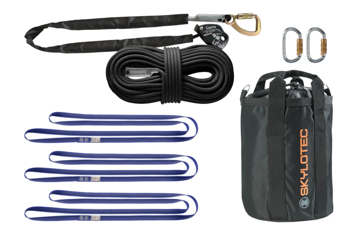 SKYLOTEC Lory RopeLine (SET-441) – Komponentenübersicht