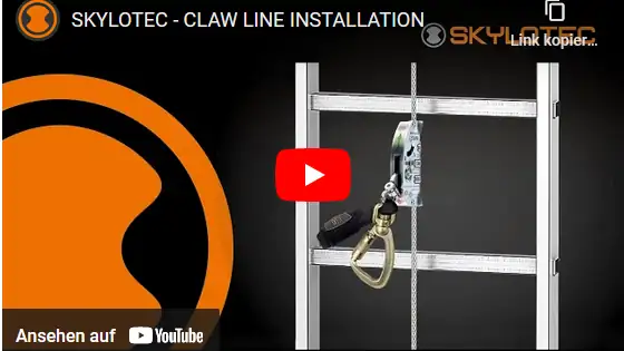 Video Skylotec Claw-Line Installation