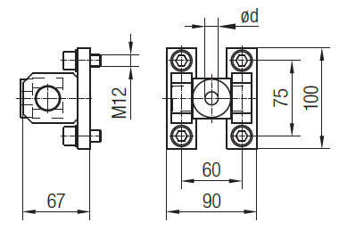 Wampfler Spannbock für Spannseilsystem Programm 0215