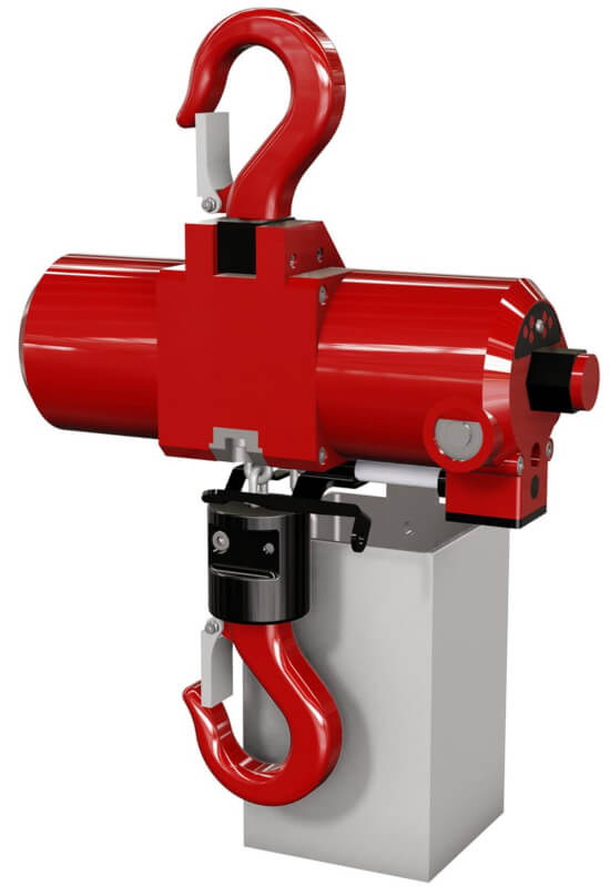 Red Rooster Druckluftkettenzug 740 125 kg