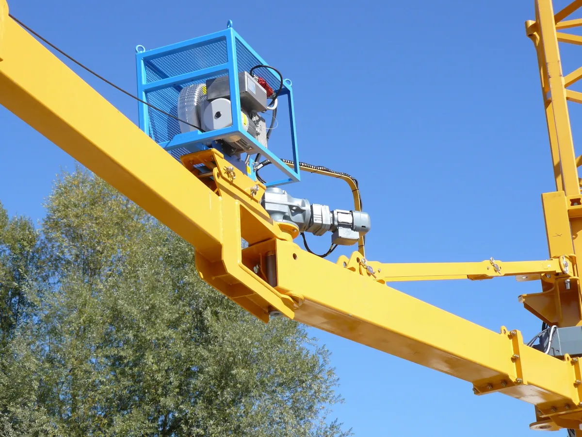 Tirak Mobile Winde im Einsatz