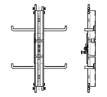 Tractel Drehbarer Ein- und Ausstieg Tractel Drehbarer Ein- und Ausstieg A11, feuerverzinkt