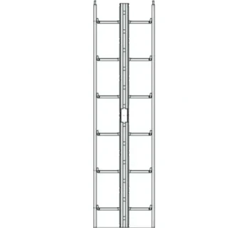 Tractel Holmenleiter mit Ausklinkung  A11, feuerverzinkt 