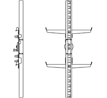 Tractel Ein- und Ausstieg  A12, feuerverzinkt 