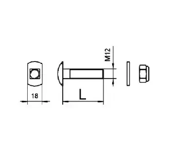 Tractel A12 Befestigungssatz  A12 