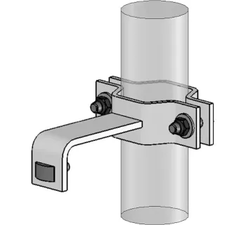 Tractel Halterung für Masten 1479 A12, feuerverzinkt 