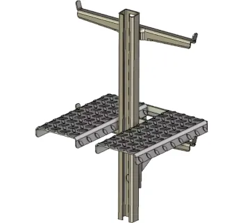Tractel Ruhepodeste  A12, feuerverzinkt 