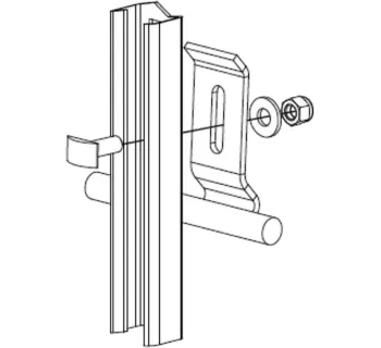 Tractel Zentrale Halterung  A12, feuerverzinkt 