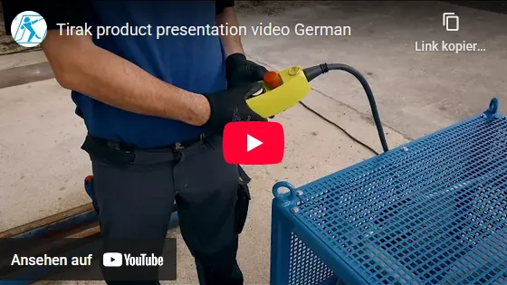 Video: Tractel Durchlaufwinde Mobiler Tirak