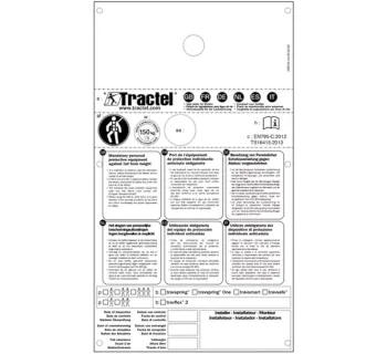 Tractel Hinweisschild  Travsmart 