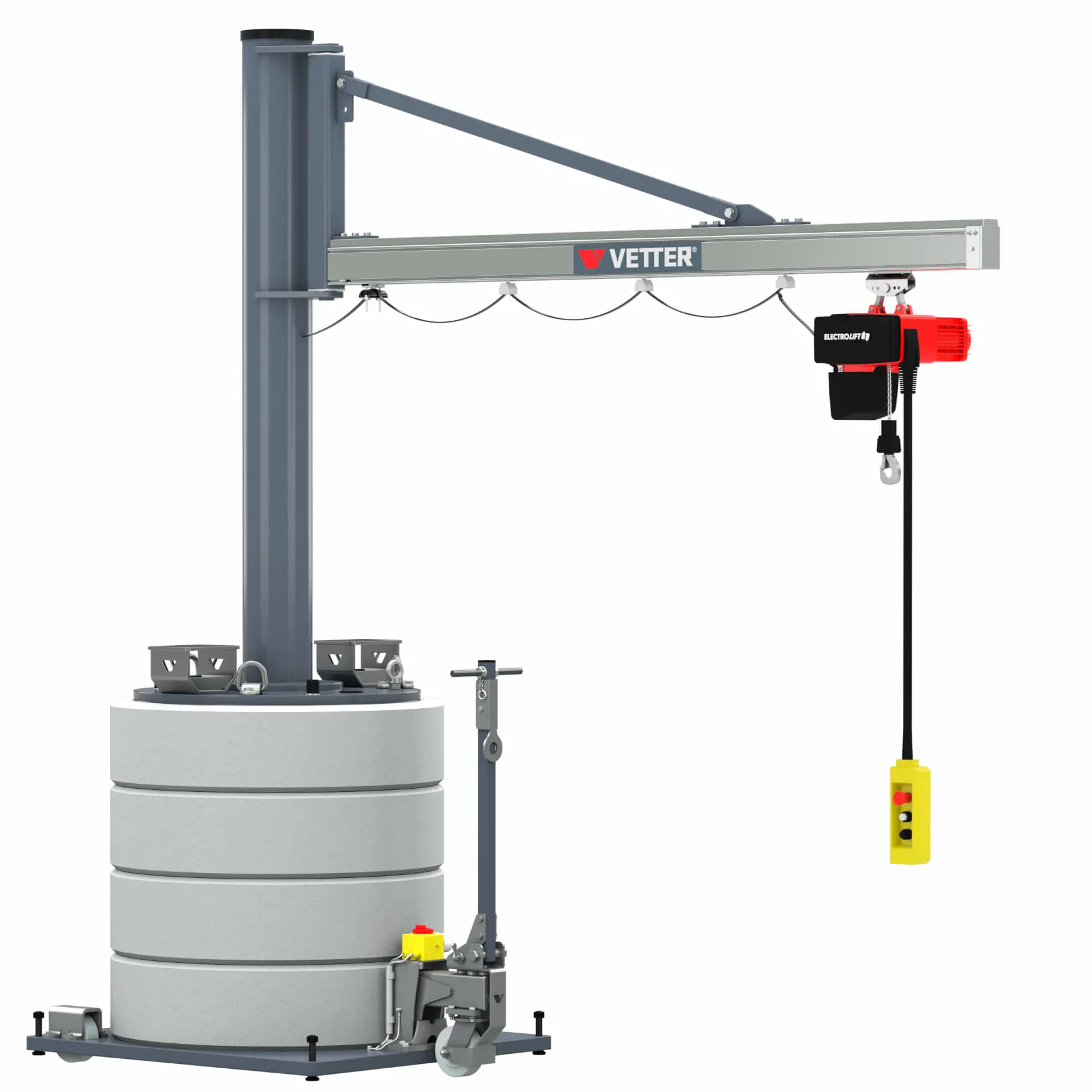 Vetter Säulenschwenker MOBILUS MOB12-US (Rendering)