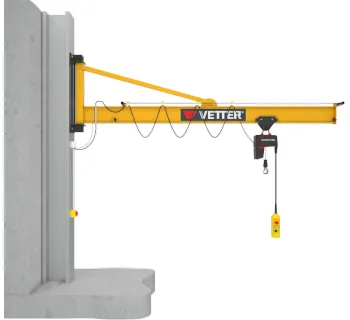 Vetter Wandschwenkkran PRAKTIKUS PW Vetter Wandschwenkkran PRAKTIKUS PW 1038 125 kg