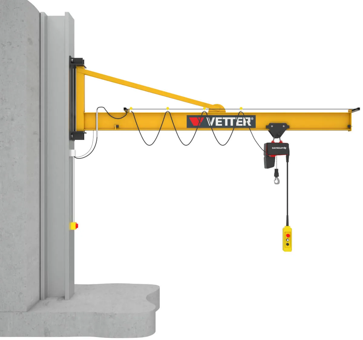 Vetter Wandschwenkkran PRAKTIKUS PW (Wandausführung)