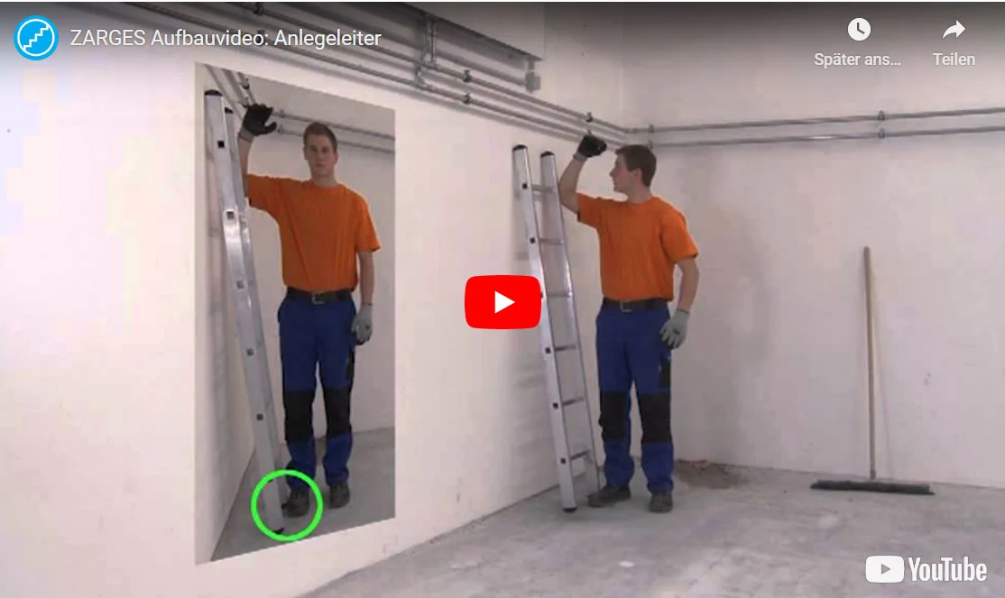 Video Anlegeleiter Zarges