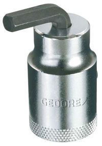 GEDORE Aufsteckstiftschlüssel für Innensechskantschrauben 16Z  Produkt-Typ Aufsteckschlüssel 