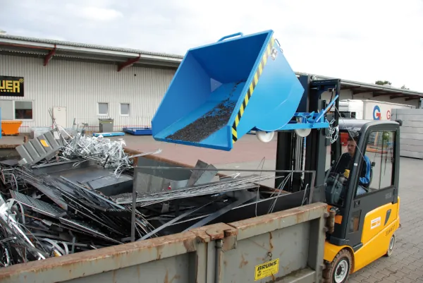 Bauer Spänebehälter Typ SKM – Produktansicht