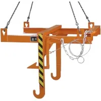 Bauer Kipptraverse Baustoffbehälter BBT