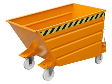 Bauer - Kippbehälter Typ V mit Rollen