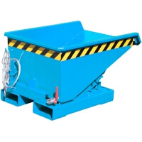 Bauer Mini-Spänebehälter Typ EXPO-E 150 Lichtblau Inhalt 150 dm³  Artikel-Nr.: BAU-4498-56-0000-3