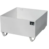Bauer Edelstahl-Auffangwannen VAW 1 Auffangvolumen 210 l  Artikel-Nr.: BAU-4471-44-0000-0011