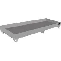 Bauer Edelstahl-Auffangwannen VAW 4/B Auffangvolumen 241 l  Artikel-Nr.: BAU-4471-47-0000-0011