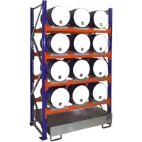 Bauer Fassregale mit Auffangwanne Serie 3000 