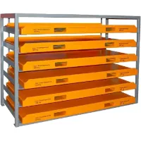 Bauer Kassetten-Blechregal KBR