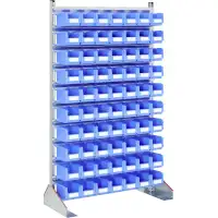 BITO Ständerregal einseitig 19501 Anzahl Behälter 70   Artikel-Nr.: BITO-8-19501