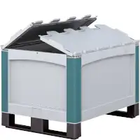 BITO Schwerlastbehälter SL-ZW C0815-0001 Grundmaß 800 x 600 mm  Artikel-Nr.: BITO-52-30368
