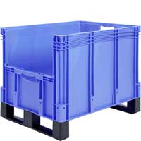 BITO Kufen-Eurostapelbehälter XL-S Grundmaß 800 x 600 