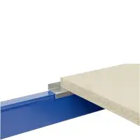 BITO Spanplattenböden für Palettenregale mit 4 Arretierungswinkeln Für Regaltyp Palettenregal 1100 