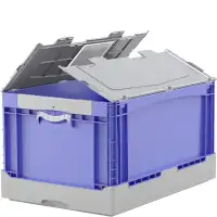 BITO Klappbox EQ - RB-ZW mit Liftgriffen 31482 Grundmaß L x M 600 x 400 mm  Artikel-Nr.: BITO-51-31482
