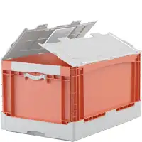 Klappbehälter EQ - GB-ZW mit Liftgriffen 31458 Grundmaß L x M 600 x 400 mm  Artikel-Nr.: BITO-51-31458