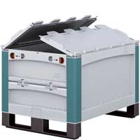BITO Schwerlastbehälter SL-SSKZW Grundmaß 800 x 600 