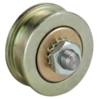 CAH Heiderich Laufrolle mit Achse (1980S-1981S) 1980 S Rollenaußen-Ø 44 mm  Artikel-Nr.: CAH-1980-S