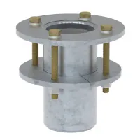 DBI SALA Plattform-Hülse HC für Zwischendecke verzinkte Stahlausführung Ausführung Bodenhalterung   Artikel-Nr.: CS-8000099