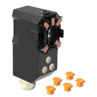 Wampfler Endeinspeisung 63 A / 80 A inkl. Rohrkabelschuhe 16 mm2 Polzahl 5   Artikel-Nr.: 084351