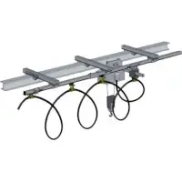 Wampfler C-Schienen-Set mit Rundleitung