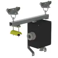 Wampfler Ideal-Steuerwagen mit Klemmenkasten  