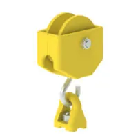 Wampfler Seil-Leitungswagen 1-rollig, Haken