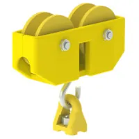 Wampfler Seil-Leitungswagen 2-rollig, Haken